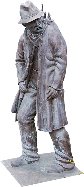 Kathuser Wilddieb Statue